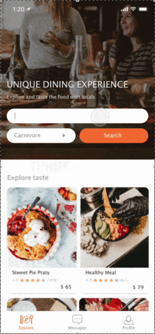 Food startup story